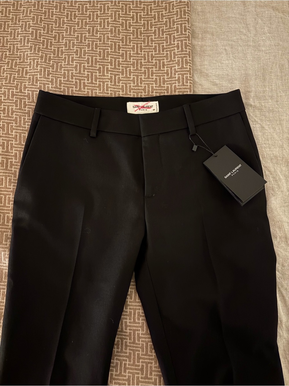 Saint Laurent Black Women’s Tailored Dress Trousers